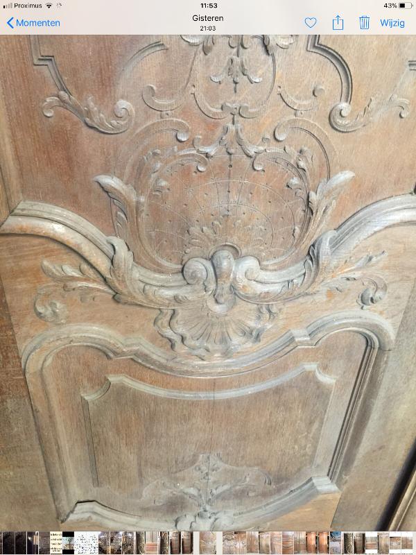 Doors regence styl 