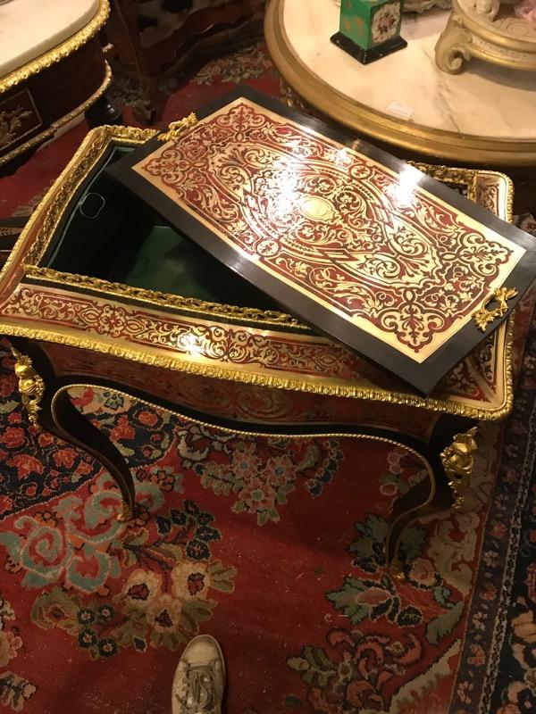 Boulle table