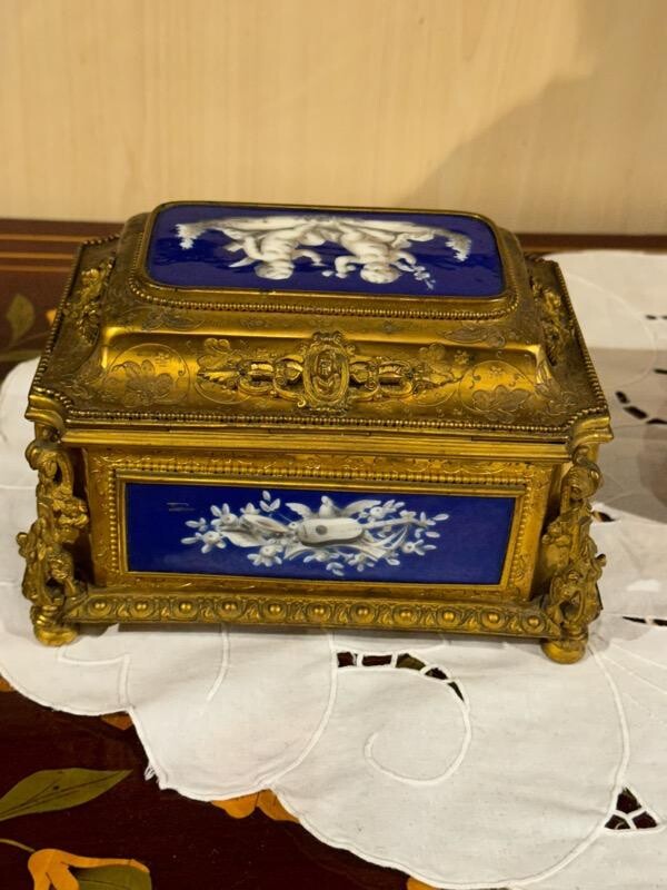 Box bronzes with sevres 