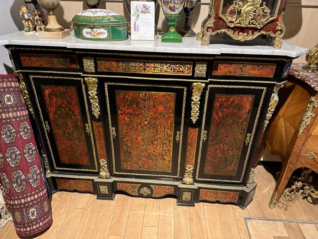 Boulle 3-doors dressoir 