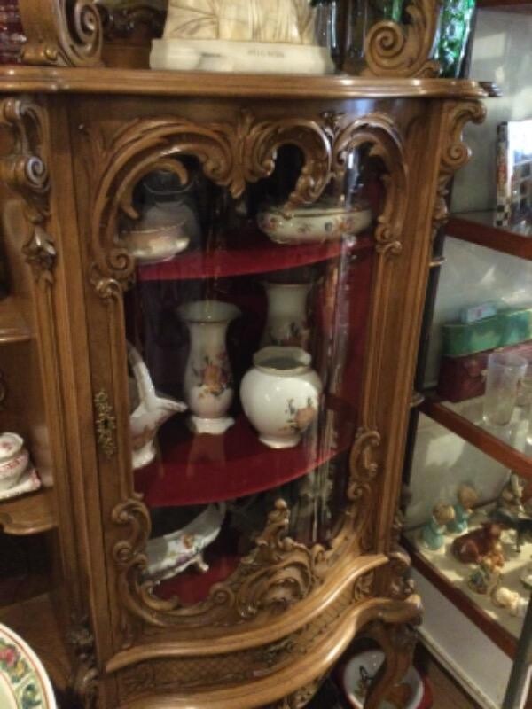 Louis xv vitrine 