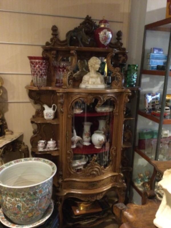 Louis xv vitrine 