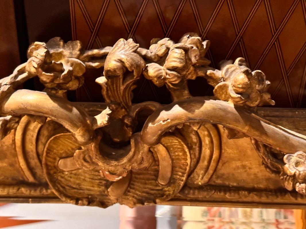 Wooden guilded frame