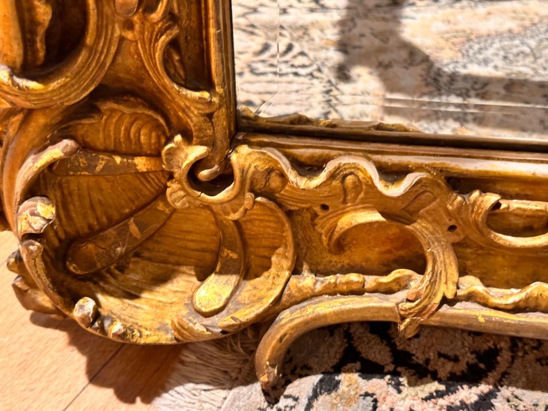 Wooden guilded frame