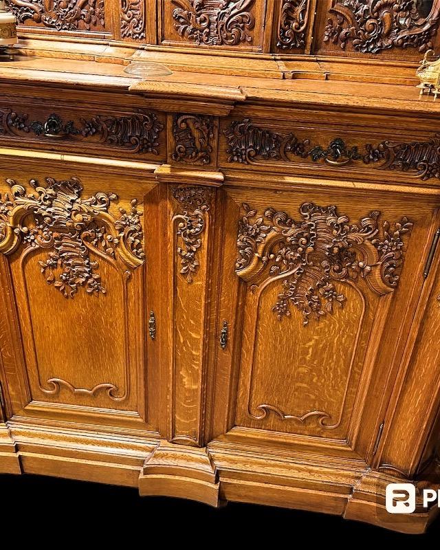 Vitrine cabinet style Liégeois Luiks 