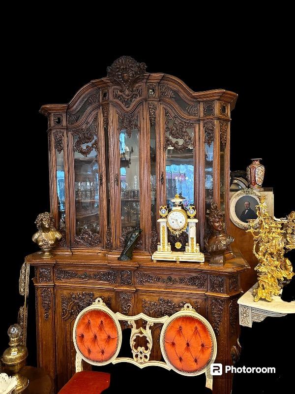 Vitrine cabinet style Liégeois Luiks 